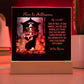 Portrait of the Mariachi Dog for Mom, Halloween Acrylic Plaque from Husband and/or daughter or son.