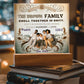 Custom Bible Acrylic Family Photo Name Date Religious Holiday Plaque Spiritual Christmas Gift Inspirational Keepsake Christian Family Decor