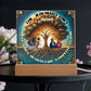 Custom Bible Acrylic Family Photo Name Date Religious Holiday Plaque Spiritual Christmas Gift Inspirational Keepsake Christian Family Decor