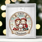 Personalized Gift For Twin Girls Daughters First Christmas Custom Ornament for Newborn Babies With Their Names Year Holiday Tree Decor Keepsake Family