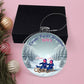 Personalized Gift For Twin Boys Sons First Christmas Custom Ornament for Newborn Babies With Their Names Year Holiday Tree Decor Keepsake Family