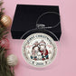 Personalized Gift For Twin Girls Daughters First Christmas Custom Ornament for Newborn Babies With Their Names