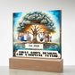 Custom Bible Acrylic Family Photo Name Date Religious Holiday Plaque Spiritual Christmas Gift Inspirational Keepsake Christian Family Decor