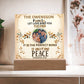 Custom Bible Acrylic Family Photo Name Date Religious Holiday Decor Spiritual Christmas Gift Inspirational Keepsake Christian Family Plaque