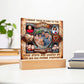 Bible Photo Acrylic Plaque Personalized Family Name Date Christian Holiday Gift Spiritual Christmas Decoration Inspirational Keepsake Religious Decor