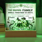 Custom Bible Acrylic Family Photo Name Date Religious Holiday Plaque Spiritual Christmas Gift Inspirational Keepsake Christian Family Decor