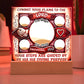 Custom Bible Acrylic Family Photo Name Date Religious Holiday Decor Spiritual Christmas Gift Inspirational Keepsake Christian Family Ornament