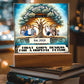 Custom Bible Acrylic Family Photo Name Date Religious Holiday Plaque Spiritual Christmas Gift Inspirational Keepsake Christian Family Decor