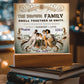 Custom Bible Acrylic Family Photo Name Date Religious Holiday Plaque Spiritual Christmas Gift Inspirational Keepsake Christian Family Decor