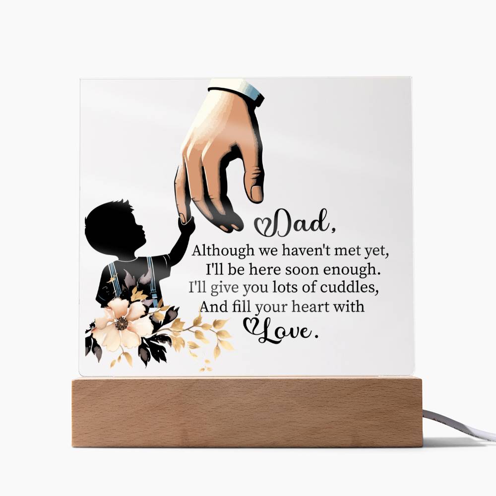 A Future Dad Acrylic Plaque