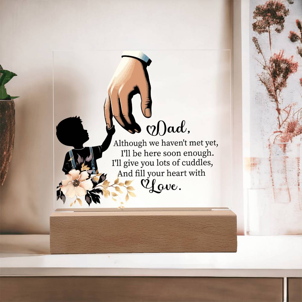 A Future Dad Acrylic Plaque