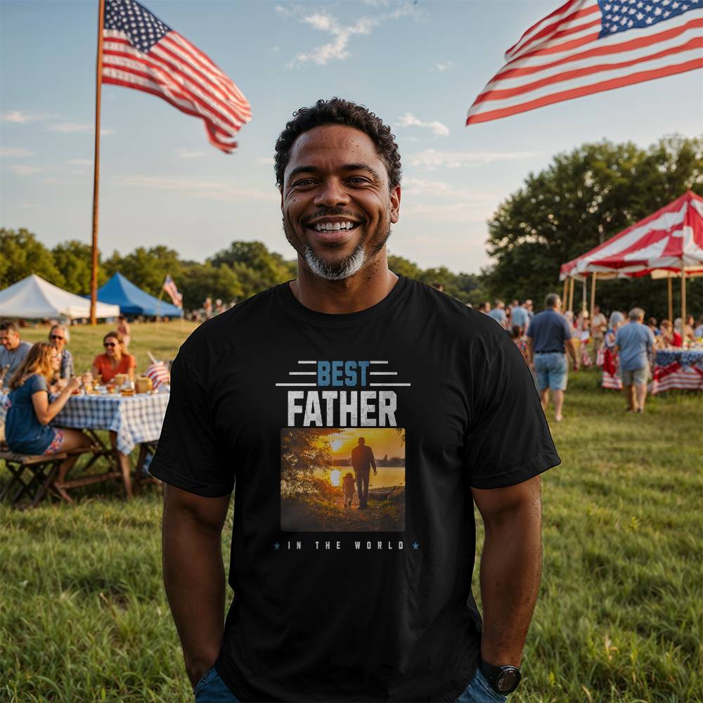 Custom Dad's Photo Unisex T-Shirt hoodie