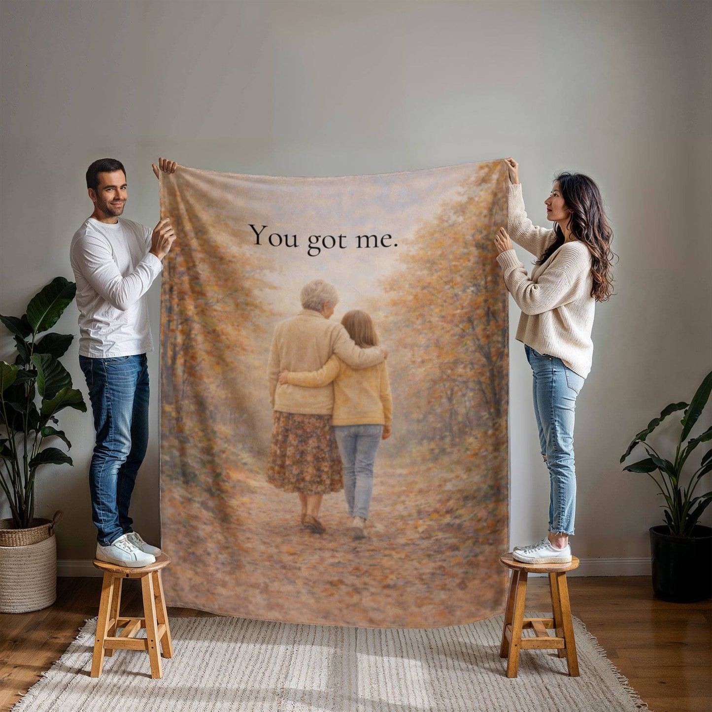 Sherpa Fleece Blanket (3:4)