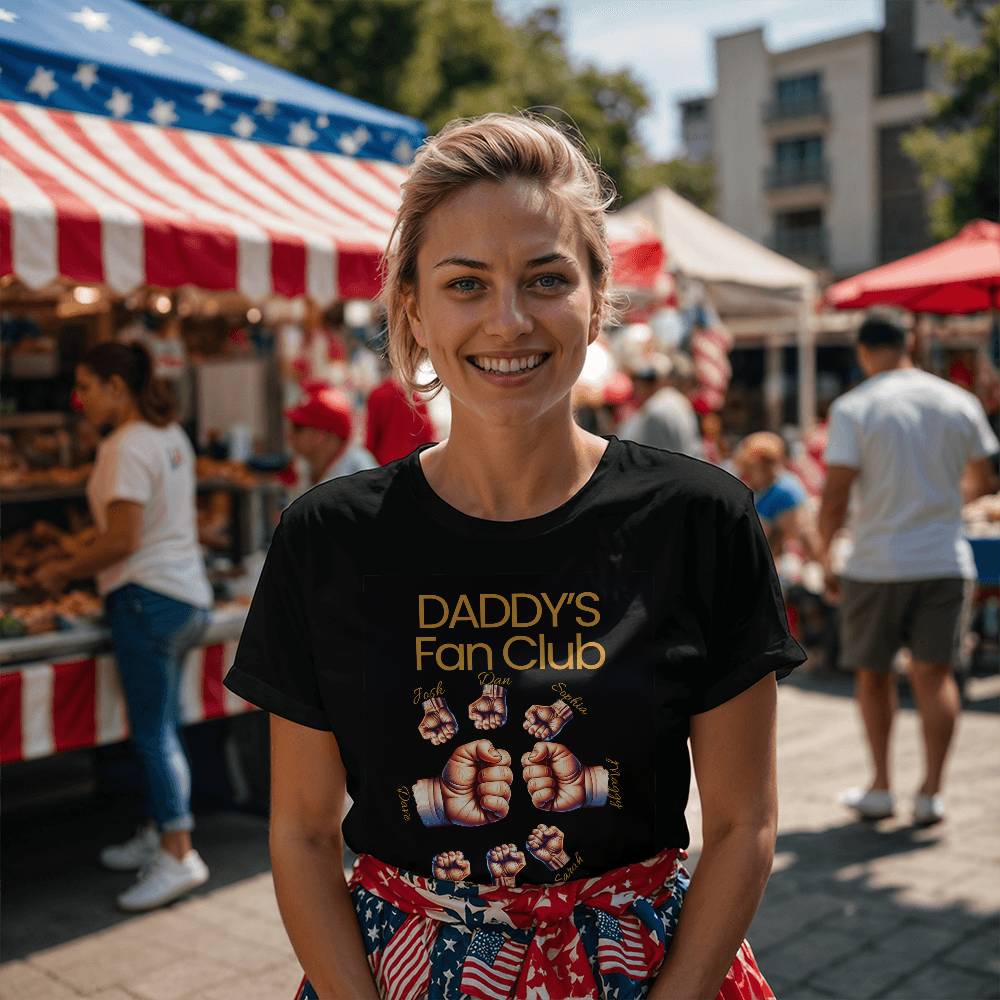Daddy's Fan Club Family Bundle Crewneck Tees