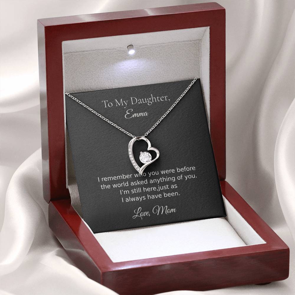 Forever Love Necklace (Rhodium ONLY) + Luxury Box