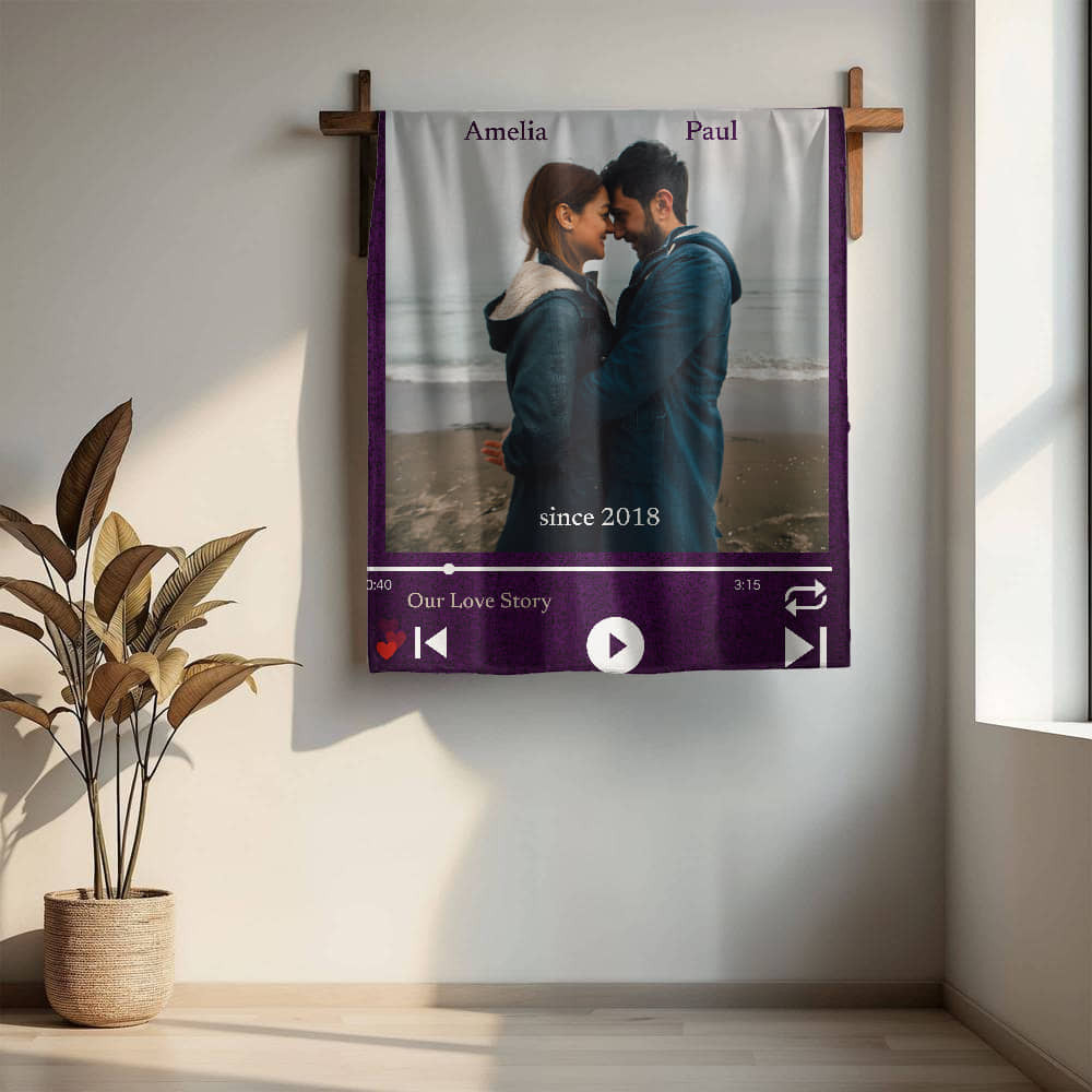 A Better Together Love Sherpa or Fleece Blanket