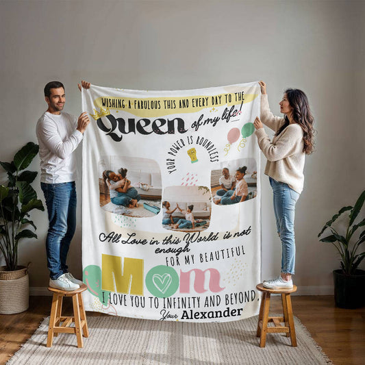 A LoveFleece Blanket for Mom