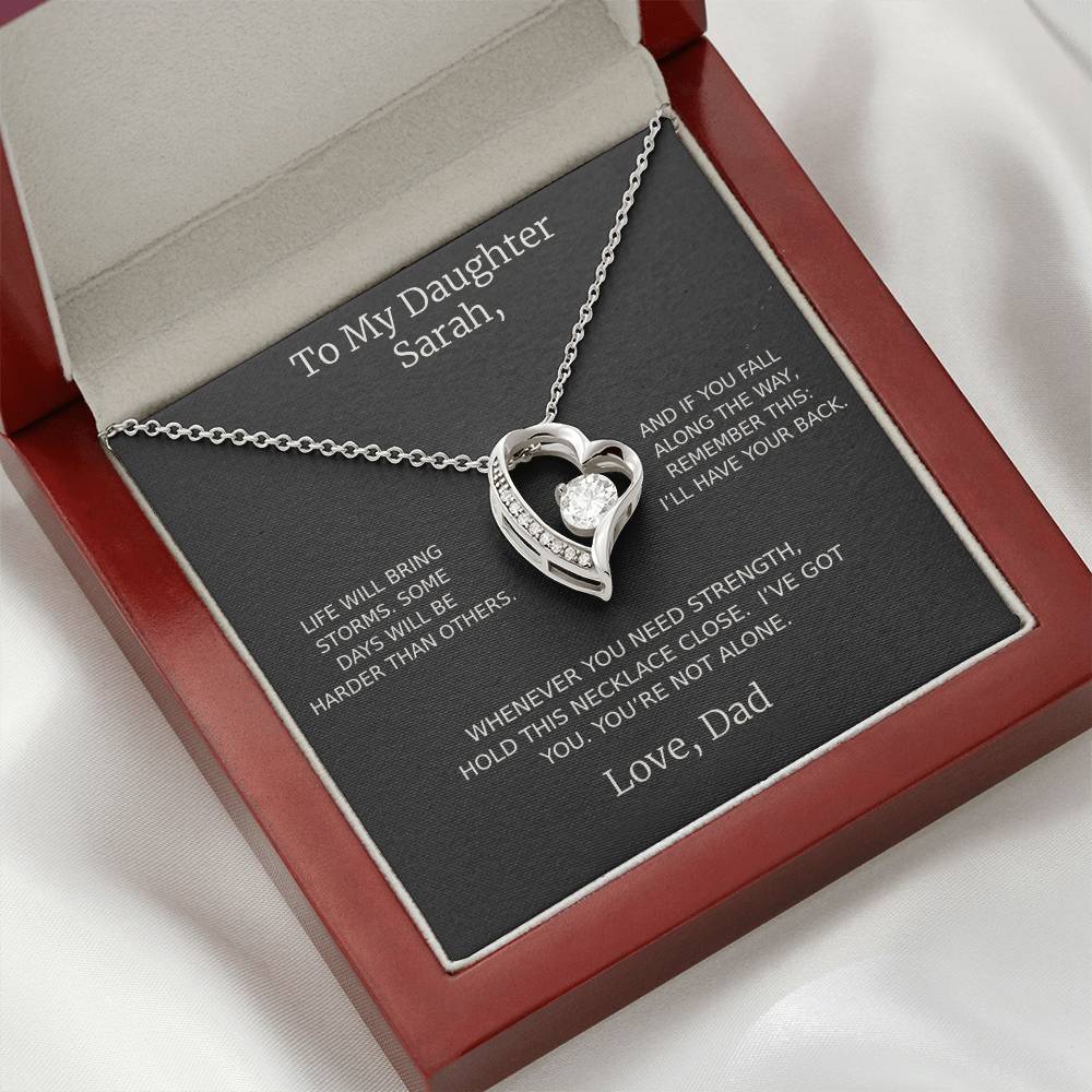 To My Daughter – A Timeless Necklace From Dad **