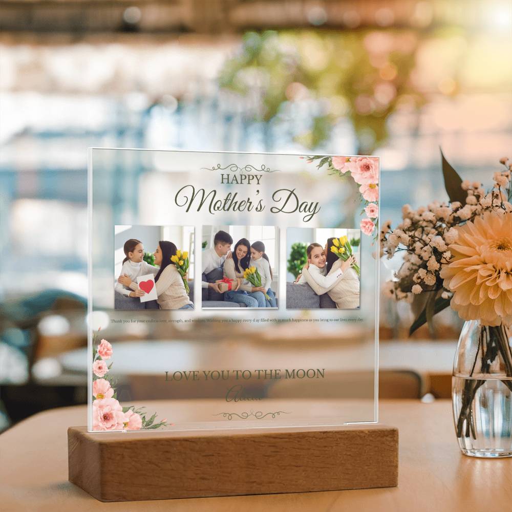 Mother's Day Acrylic Love Custom Plaque
