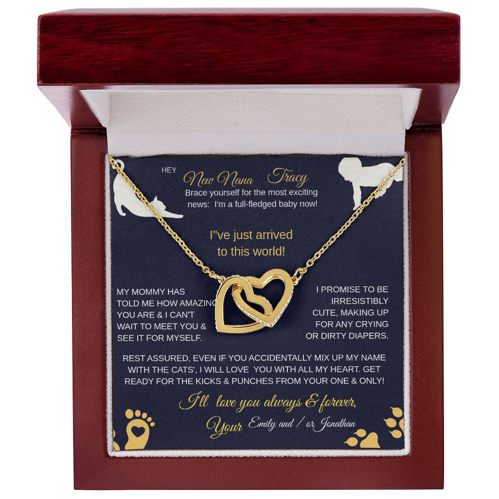 An I Love You Necklace for a New Nana,