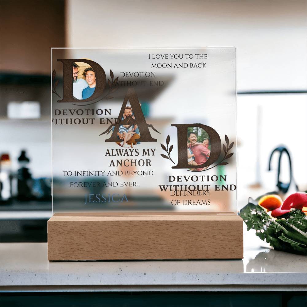 A Love Acrylic Plaque for Dad