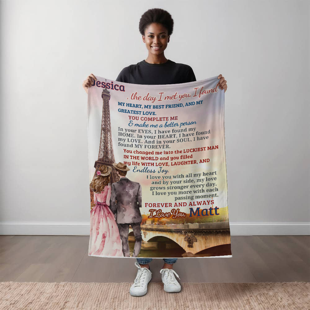 A Letter to my Love: My Wife, Girlfriend, Life Partner, a Sherpa, Fleece or Woven Blanket