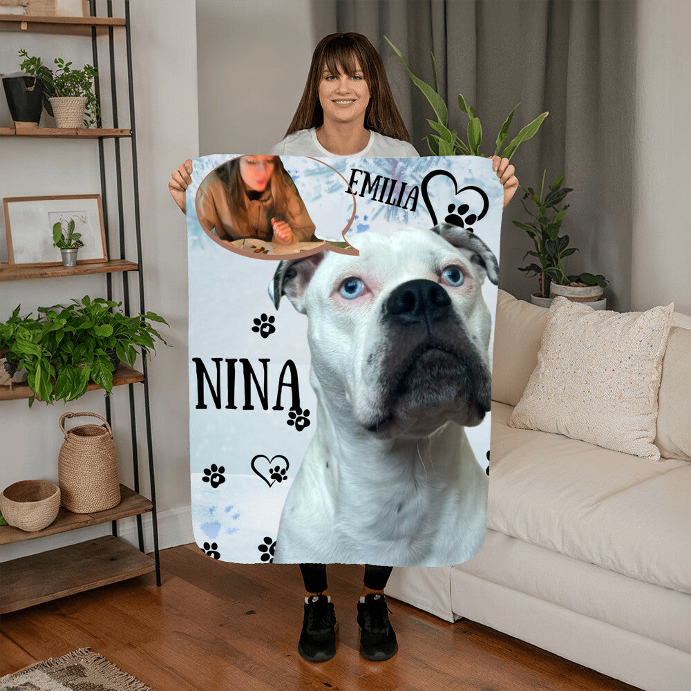 Sherpa Fleece Blanket (3:4)