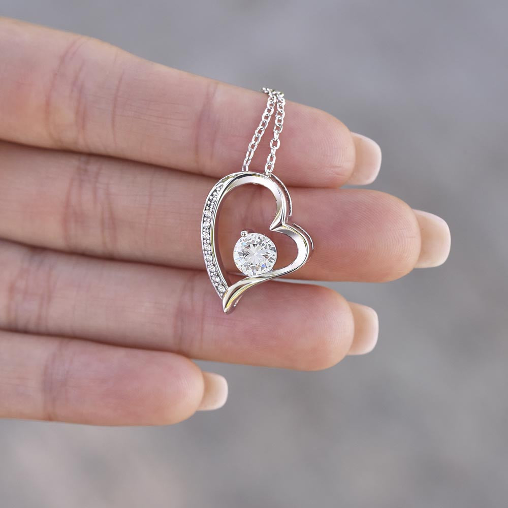 Forever Love Necklace with On Demand Message Card