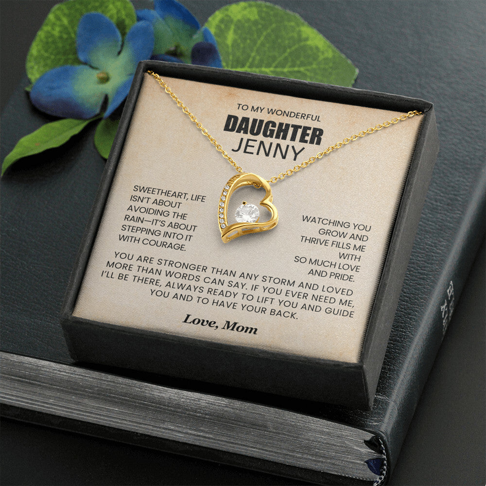 Forever Love Necklace with On Demand Message Card