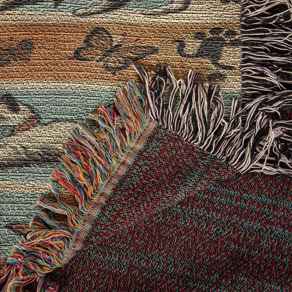 Heirloom Artwork Woven Blanket (Portrait)