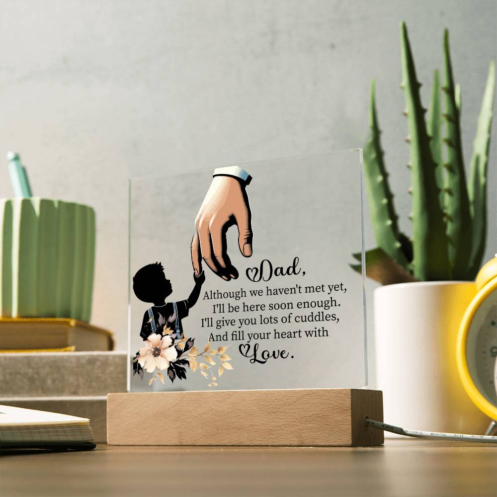 A Future Dad Acrylic Plaque