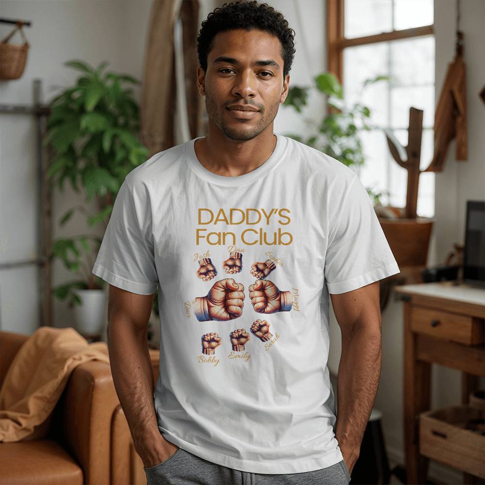 Daddy's Fan Club Family Bundle Crewneck Tees
