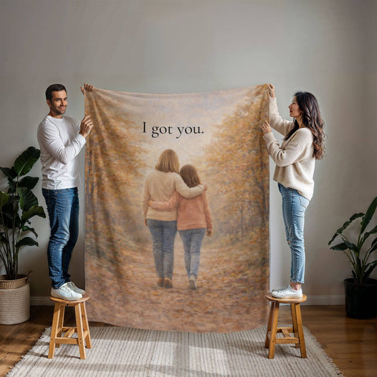 Sherpa Fleece Blanket (3:4)