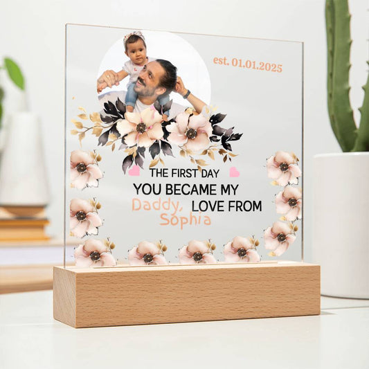 A Love Acrylic Plaque for Dad