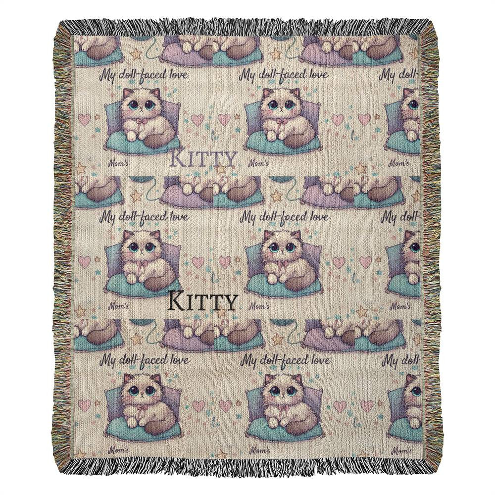 Heirloom Artwork Woven Blanket (Portrait)