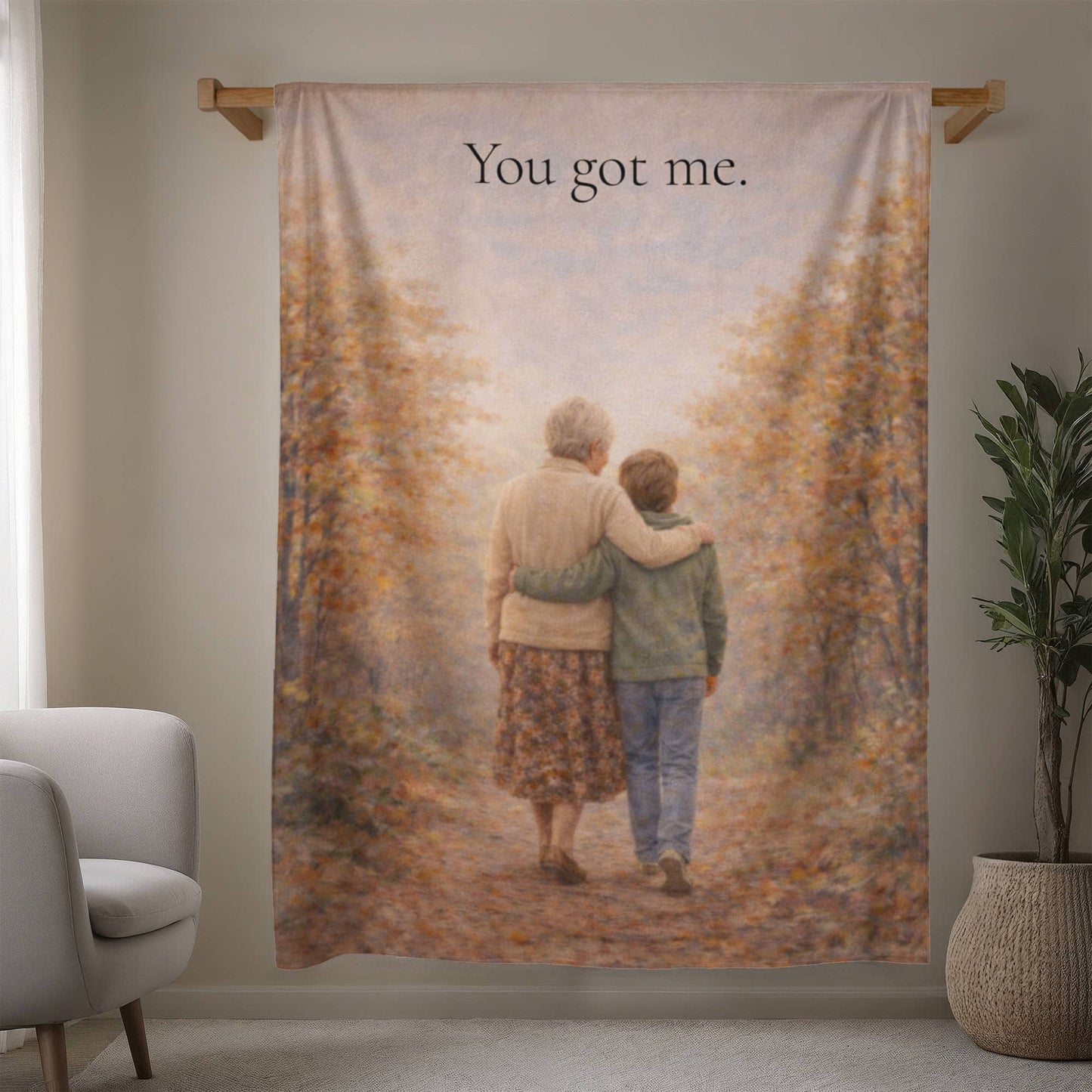Sherpa Fleece Blanket (3:4)