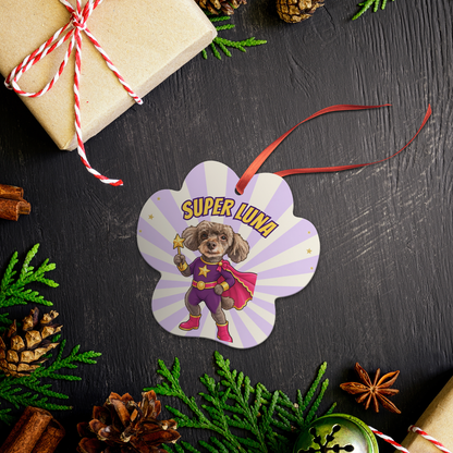 Acrylic Paw Ornament