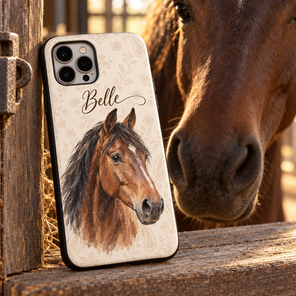 Pet Portrait for Shopify Tough Phone Cases
