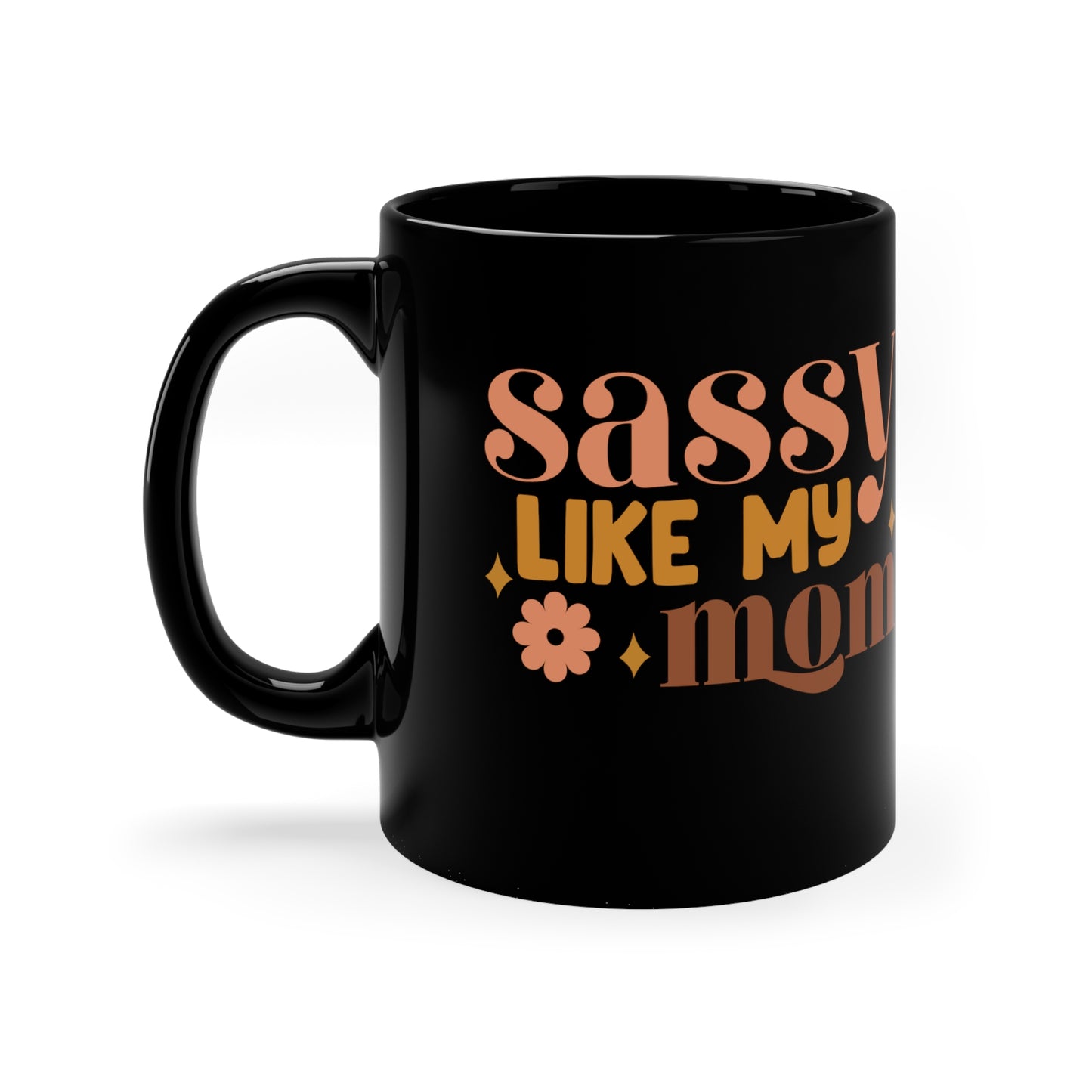 11oz Black Mug