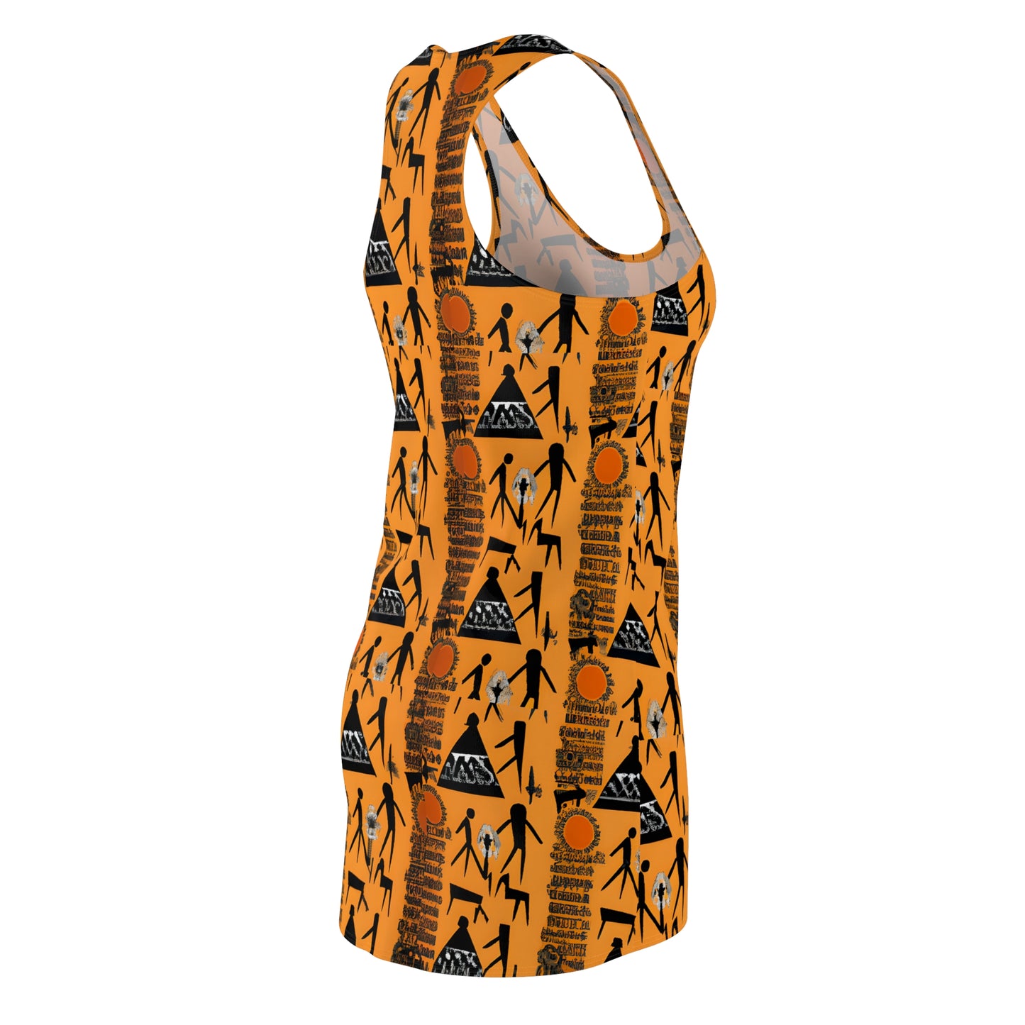 Women's Cut & Sew Racerback Dress (AOP)