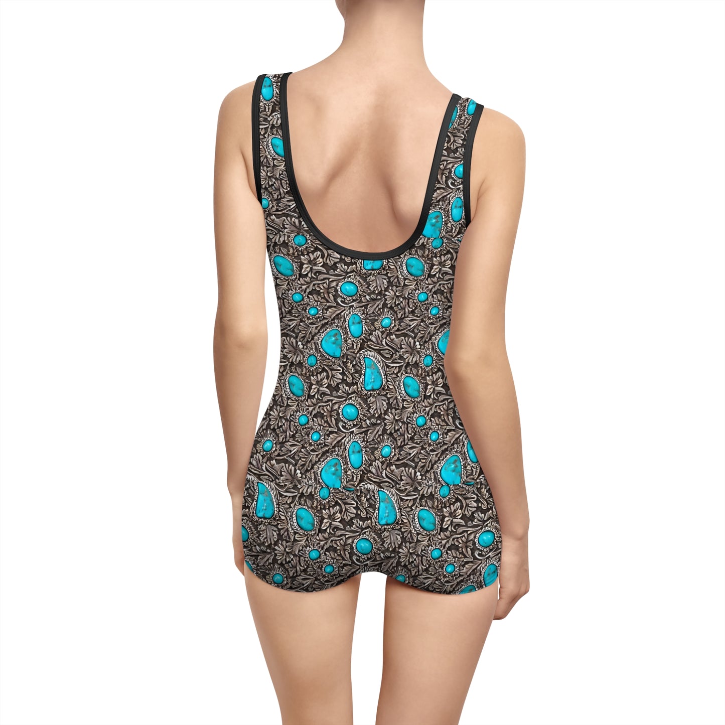 Women's Vintage Swimsuit (AOP)