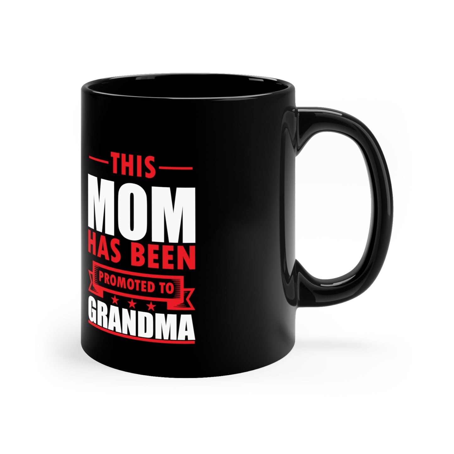 11oz Black Mug