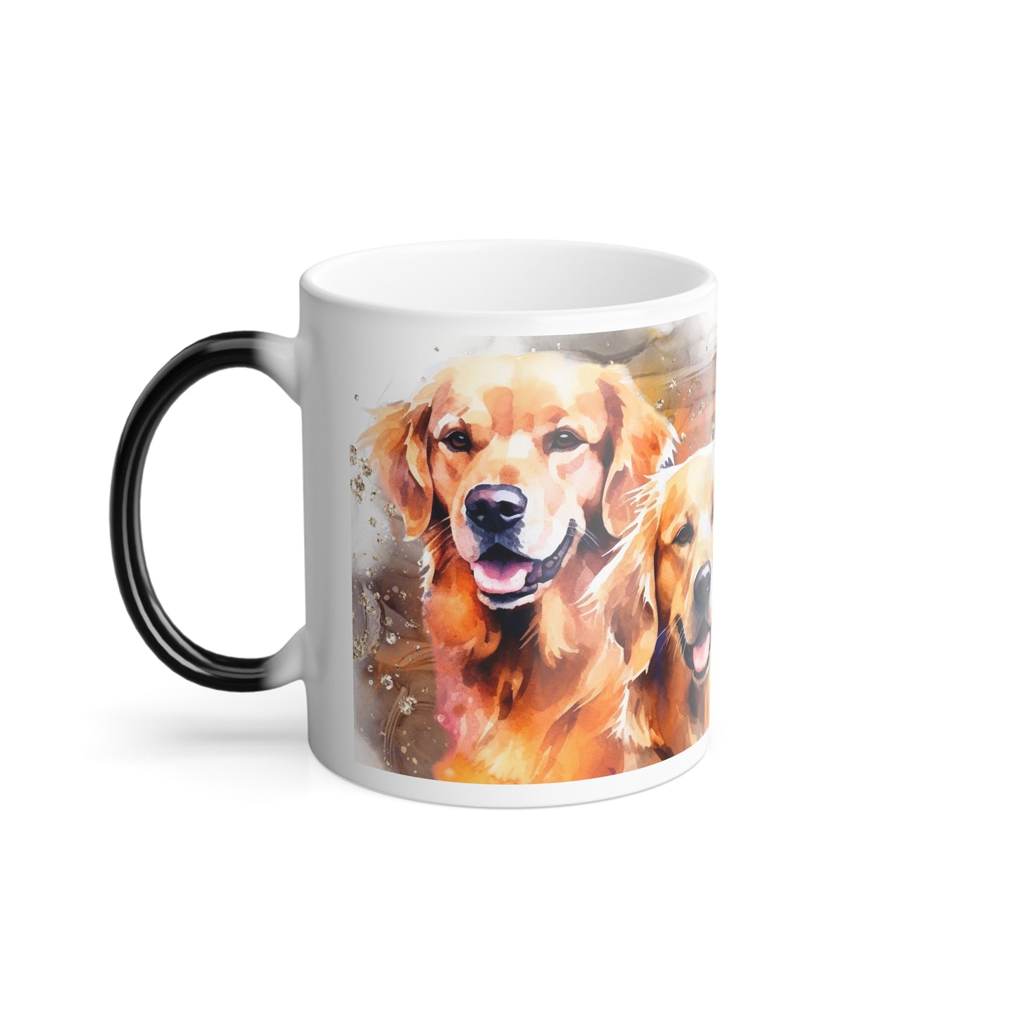 Color Morphing Mug, 11oz, for schnauzer dogs: mom, grandma, daughter, dad, granddad, son, grandson / daughter.