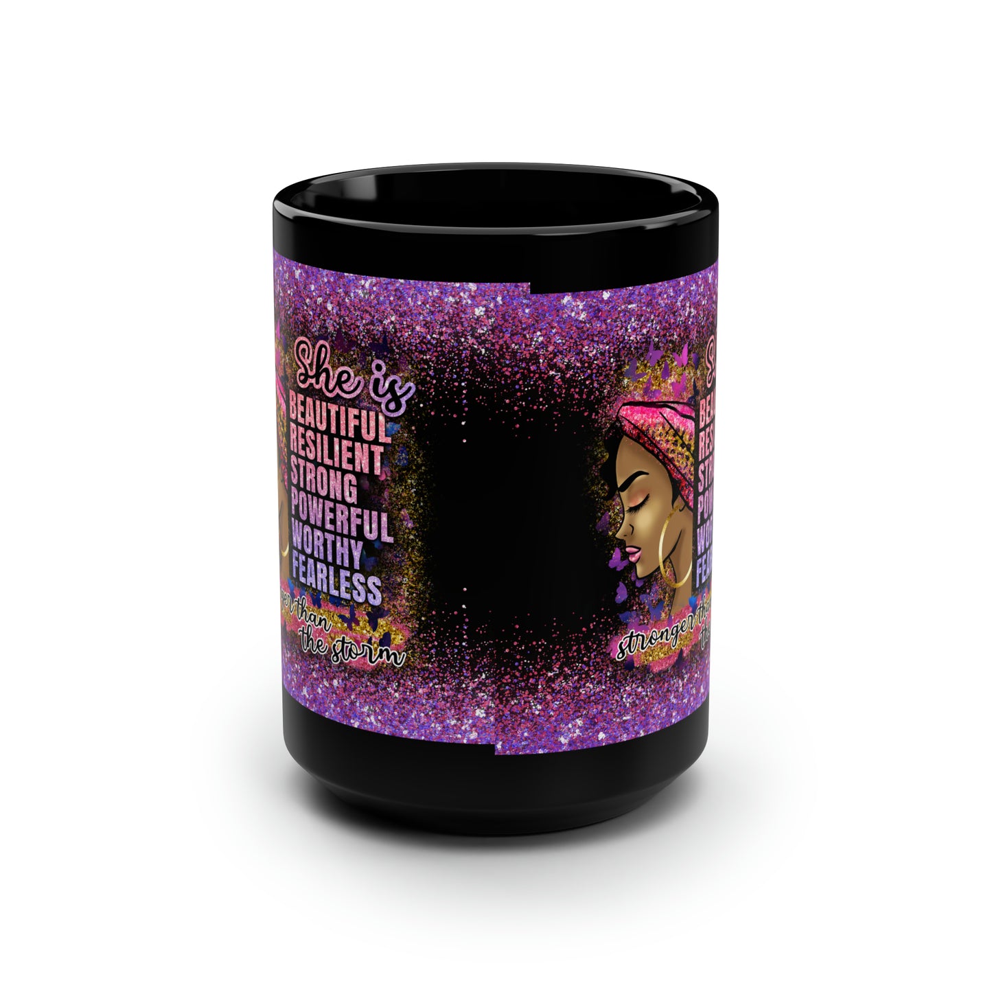 Black Mug, 15oz