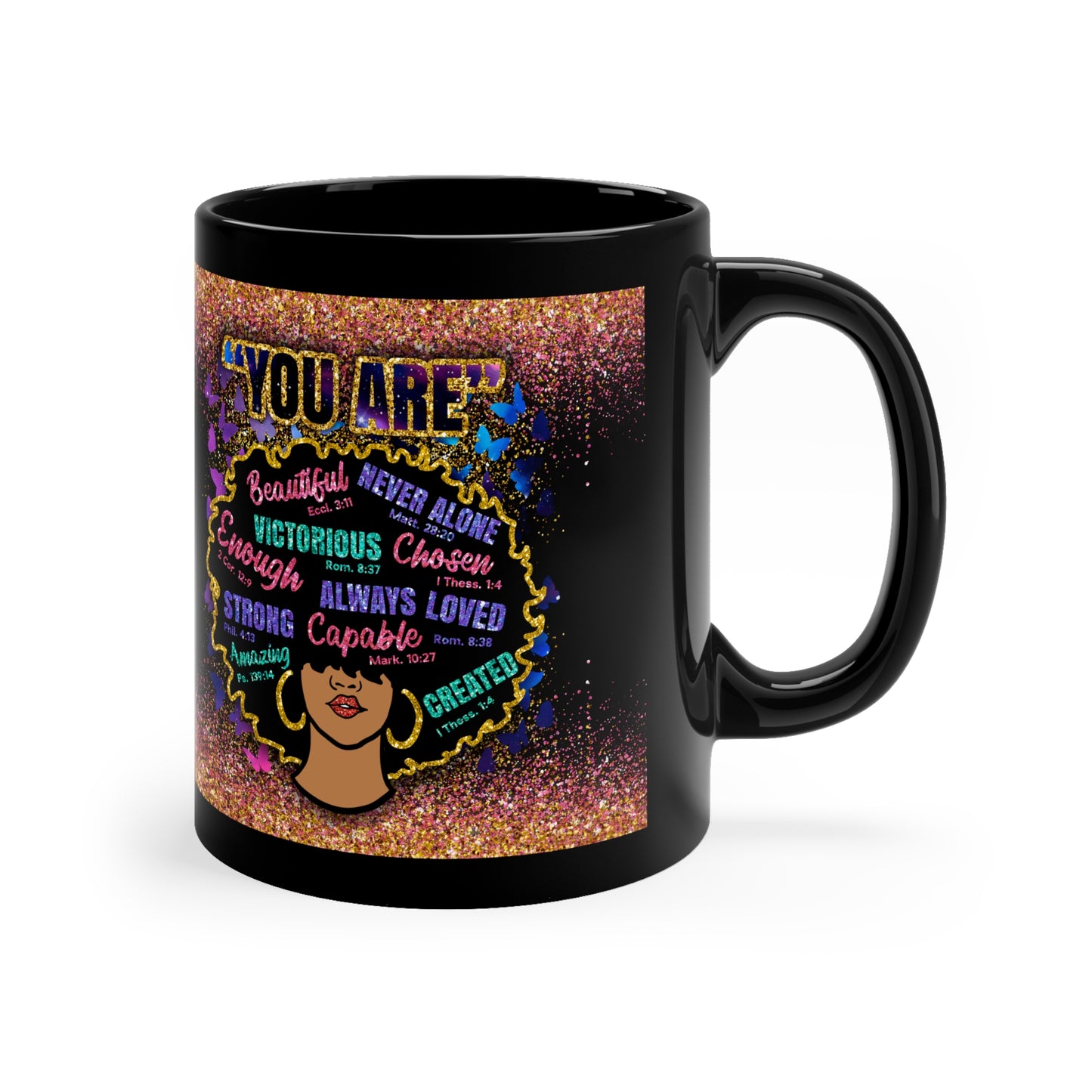 11oz Black Mug