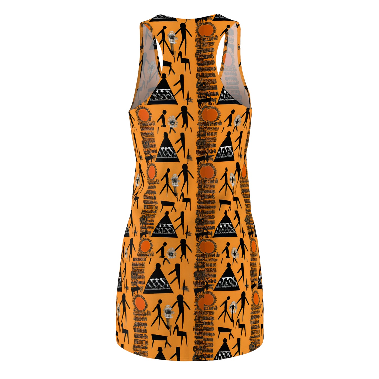 Women's Cut & Sew Racerback Dress (AOP)