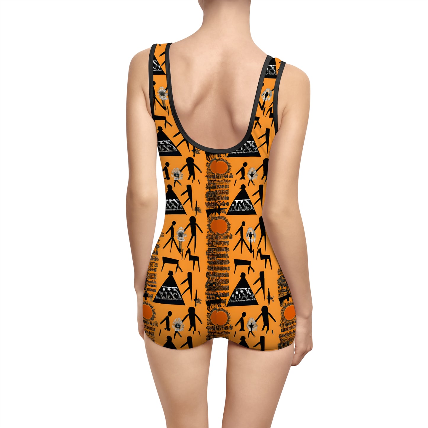 Women's Vintage Swimsuit (AOP)