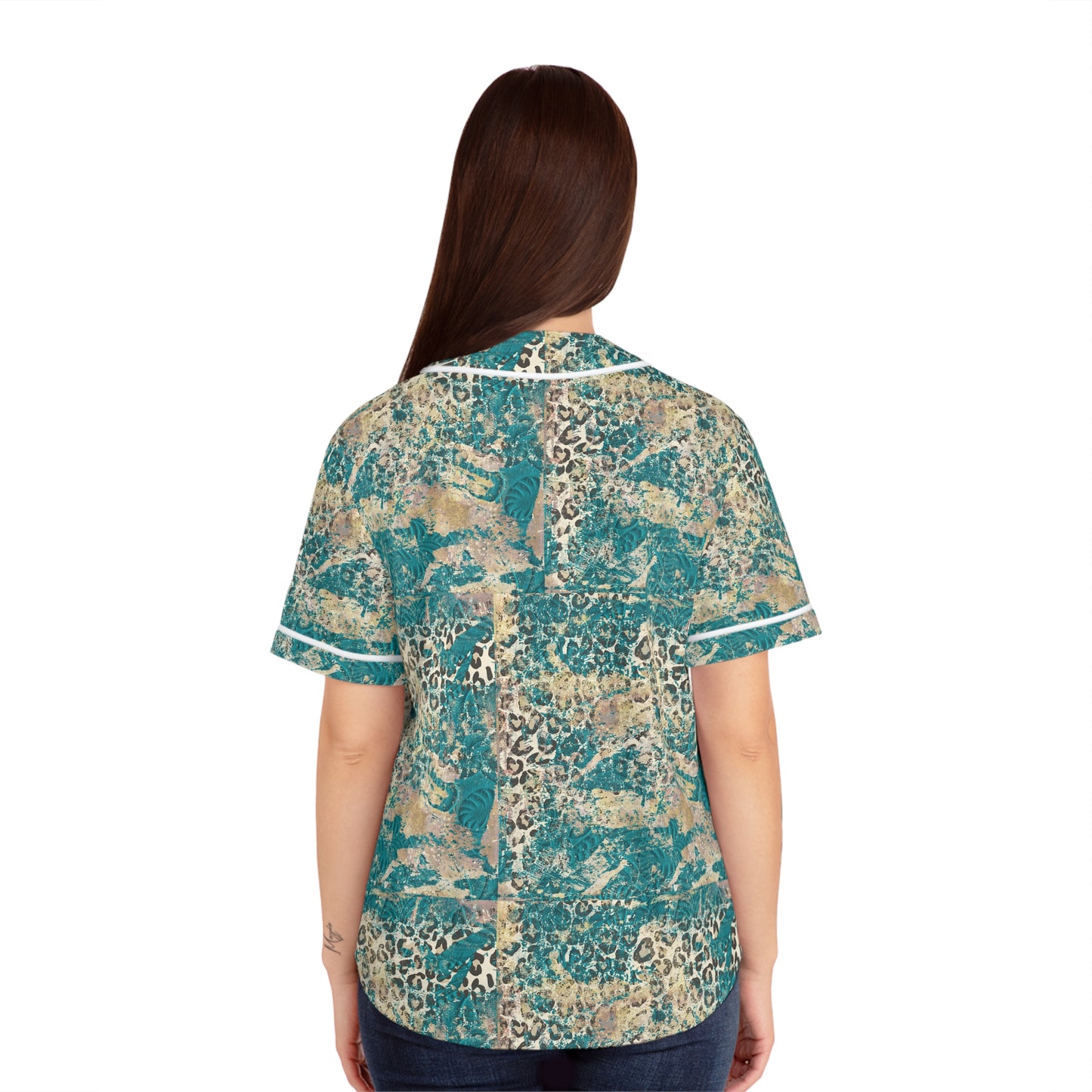 Women's Baseball Jersey (AOP)