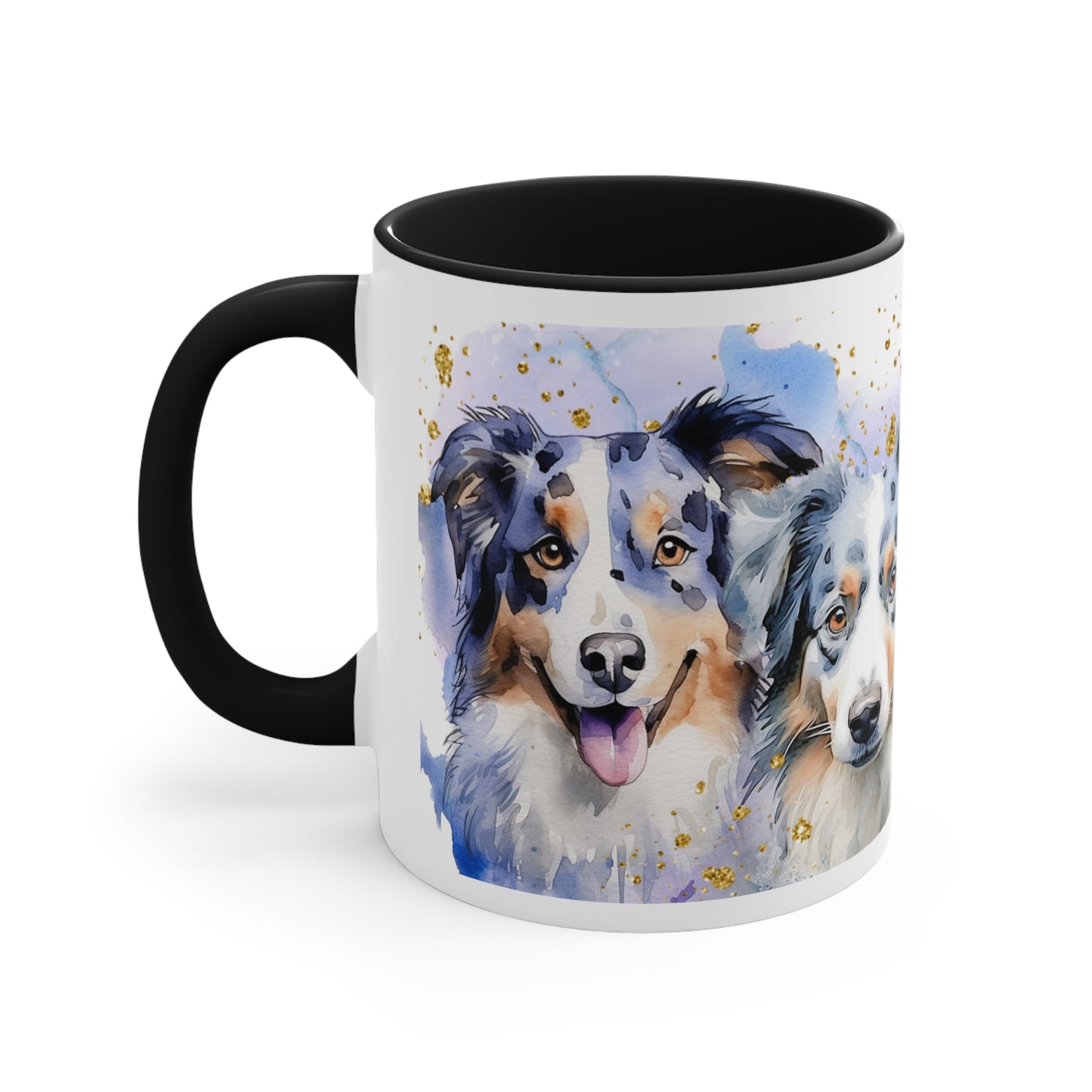 Accent Coffee Mug, 11oz for an Aussie lover for mom, grandma, girlfriend, grand daughter, dad, granddad, grand son.