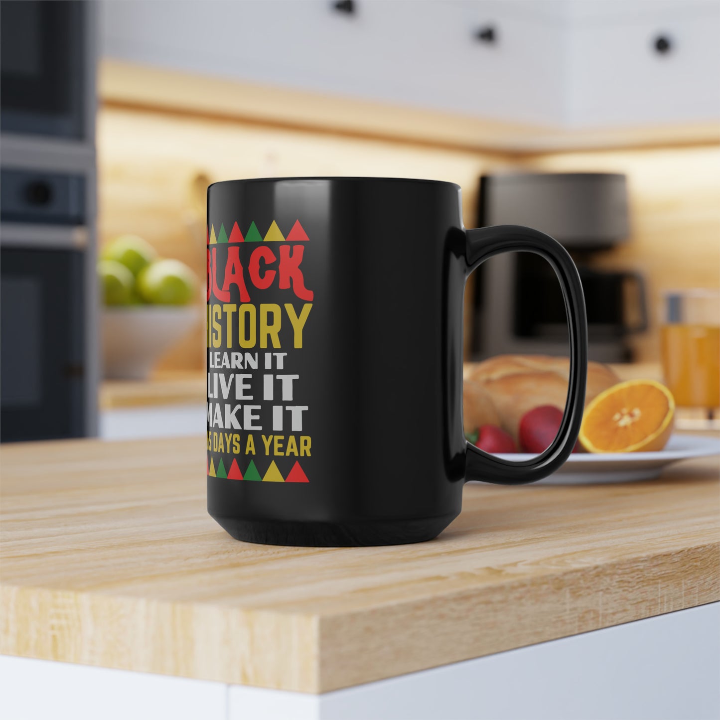 Black Mug, 15oz